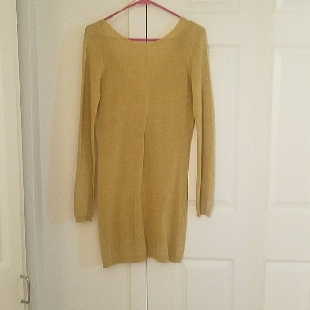 Gold Dress
